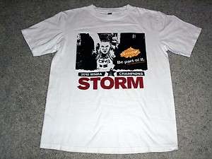 Lauren Jackson Seattle Storm 2010 WNBA champions SGA T shirt Adult M 