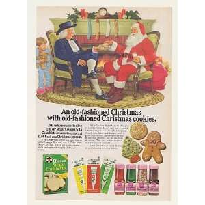   Sugar Cookie Mix Santa Christmas Print Ad (43792): Home & Kitchen