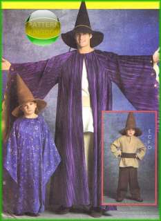 Kids Medieval Wizard Robe/Cloak Alchemist LOTR 3 8  