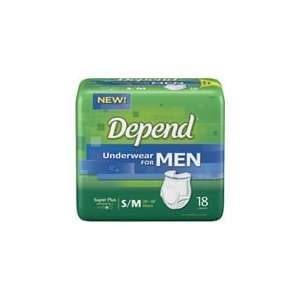   For Men Super Absorbency SM/MED 34 46 18/bag