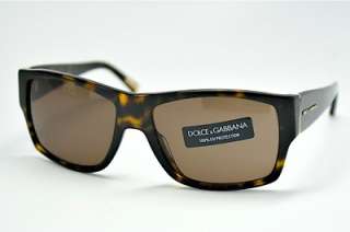 Dolce Gabbana Sunglasses DG 4105 502/73 D&G Havan Brown 679420395449 