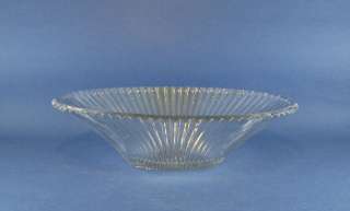 Heisey Oval Ribbed Bowl Vase Vintage Glass Collectible  