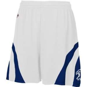   Mesh Basketball Shorts WHITE/NAVY (SHORT ONLY) YM: Sports & Outdoors