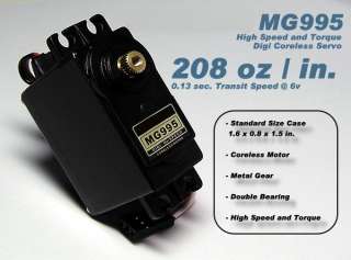 MG995 RC Metal Gear High Speed & Torque Servo SS121  