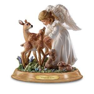  Natures Blessings Guardian Angel Figurine Collection: Home & Kitchen