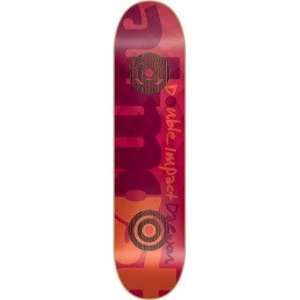 Almost Daewon Song Double Impact Trip Out Skateboard Deck   7.9 x 31 