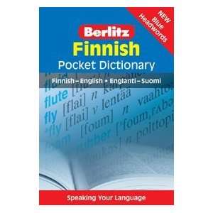  Berlitz 681620 Finnish Pocket Dictionary Electronics