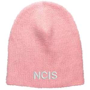  NCIS Logo Embroidered Skull Cap   Pink 