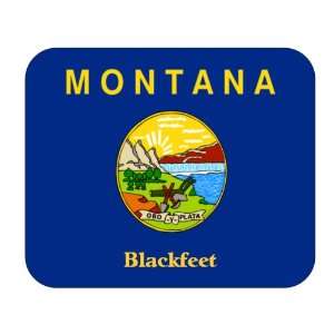    US State Flag   Blackfeet, Montana (MT) Mouse Pad 