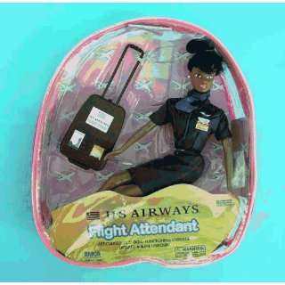   : Usairways Flight Attendant Doll (AFRICAN AMERICAN): Home & Kitchen
