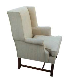 Vintage Wingback Hickory Lounge Arm Chair  