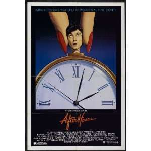AFTER HOURS original 1985 27x41 one sheet movie poster MARTIN SCORSESE