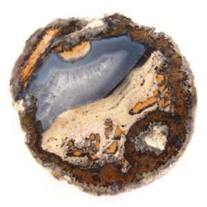 Agate Geode 04 Blue Lace Water Earth Yin Yang Feng Shui Stone 4.6