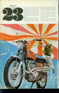 Honda Scrambler 450 1968 Motorcycle Ad, 50, Trail 90++  