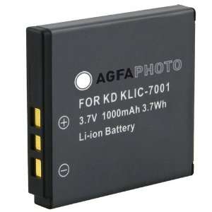  AGFAPHOTO Rechargeable Battery for Kodak KLIC 7001 Camera 