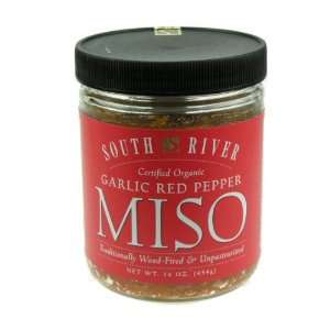SOUTH RIVER ORGANIC GARLIC RED PEPPER MISO 1 LB  Grocery 