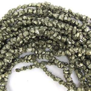  6 8mm natural pyrite chip nugget beads 16 strand: Home 