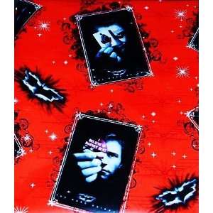   Dark Night RED Wrapping Paper Joker HEATH LEDGER: Everything Else