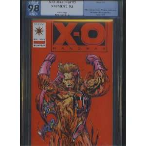  XO Manowar #5 PGX Graded 9.8 Valiant Comic Book Office 