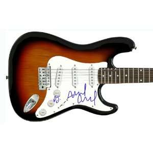  Pearl Jam Autographed Signed Guitar & Proof: Everything 