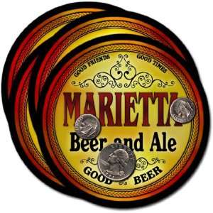 Marietta, GA Beer & Ale Coasters   4pk