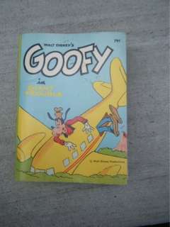 1968 Walt Disneys GOOFY in Giant Trouble Paperback A Big Little Book 