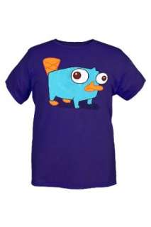    Disney Phineas And Ferb Perry The Platypus T Shirt: Clothing