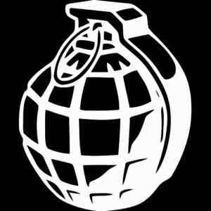 5in Grenade COD Logo Decal/Sticker  
