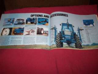 Ford 5610 6610 6710 7610 7610 7710 Tractor Brochure 24 Pages Nice 