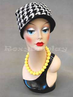 Mannequin Head Bust Wig Hat Jewelry Display #VF002  