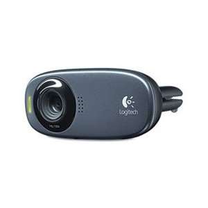  HD C310 Portable Webcam, 5MP, Black