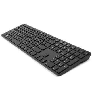 ROCKS KR 6402 BK Aluminum X Slim Keyboard with 2 USB  