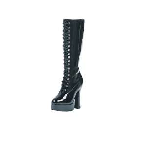  Boot Easy Lace Black Size 10