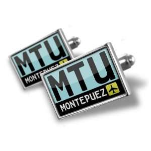 Cufflinks Airport code MTU / Montepuez country: Mozambique   Hand 