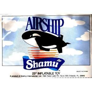  Airship Shamu! 23 Sea World Inflatable Blimp Toy 