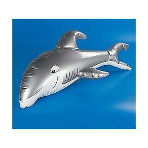    Jumbo Inflatable Shark Beach Luau Pool Party Toy 4 Ft.: Baby