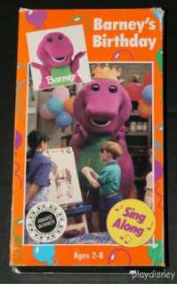 Barneys Birthday VHS Sing Along 045986990112  