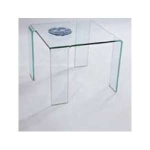  Vetro End Table Krystal Collection
