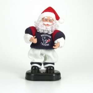   Texans NFL Animated Rock & Roll Dancing Santa (12) Everything Else