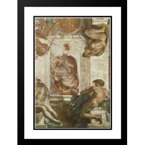 Michelangelo 19x24 Framed and Double Matted The Separation 