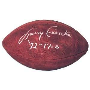  Larry Csonka Signed 72 17 0 Official Football Sports 