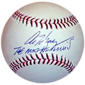  Al Hrabosky Signed Rawlings Official MLB Baseball w/The 