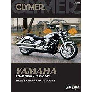  Clymer Yamaha Twins Roadstar Manual M282: Automotive