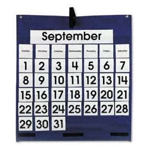   Monthly Calendar 43 Pocket Chart with Day/Week Cards: Office Products