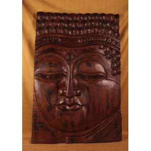  Miami Mumbai Panel Classic Brown   Buddha Eyes Open Wood 