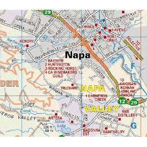 Napa Sonoma Wine Country Map And Guide 