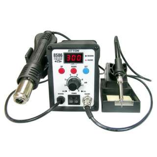 ATTEN AT 8586 Soldering Station Hot Air Gun Solder Iron  