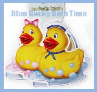 Baby Shower B Day Party Rubber Ducky Duck Cutouts Set  