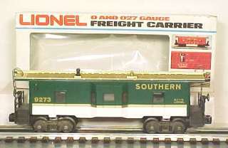 Lionel 6 9273 Southern Bay Window Lighted Caboose LN /Box 023922692733 