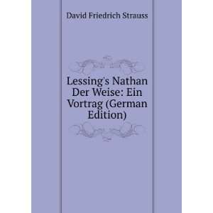   Weise Ein Vortrag (German Edition) David Friedrich Strauss Books